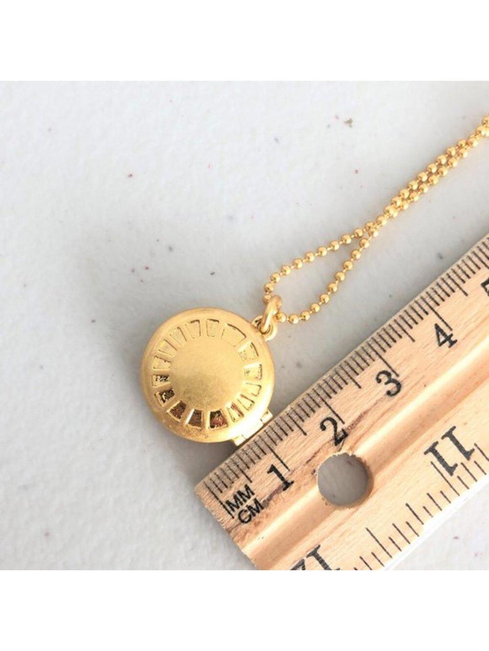 Madewell Engraved Locket Necklace - Picture 7 of 7